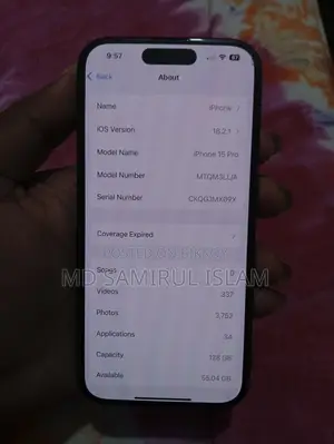 Apple iPhone 15 Pro 128 GB Black