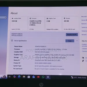 Laptop HP 8GB Intel Core i5 SSD 320GB