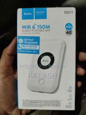 Hoco Dq11 মোবাইল পোর্টেবল ওয়াইফাই