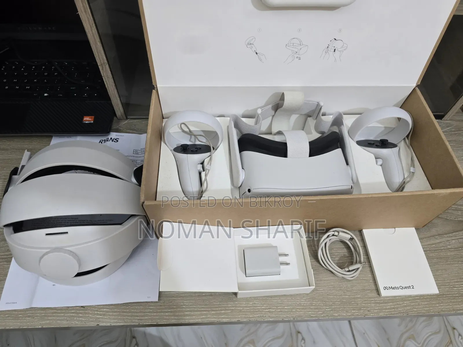 Meta Quest 2 256gb With Expensive Strap