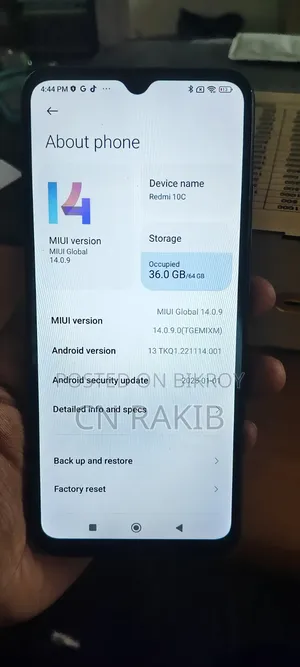 Xiaomi Redmi 10C 64 GB Black