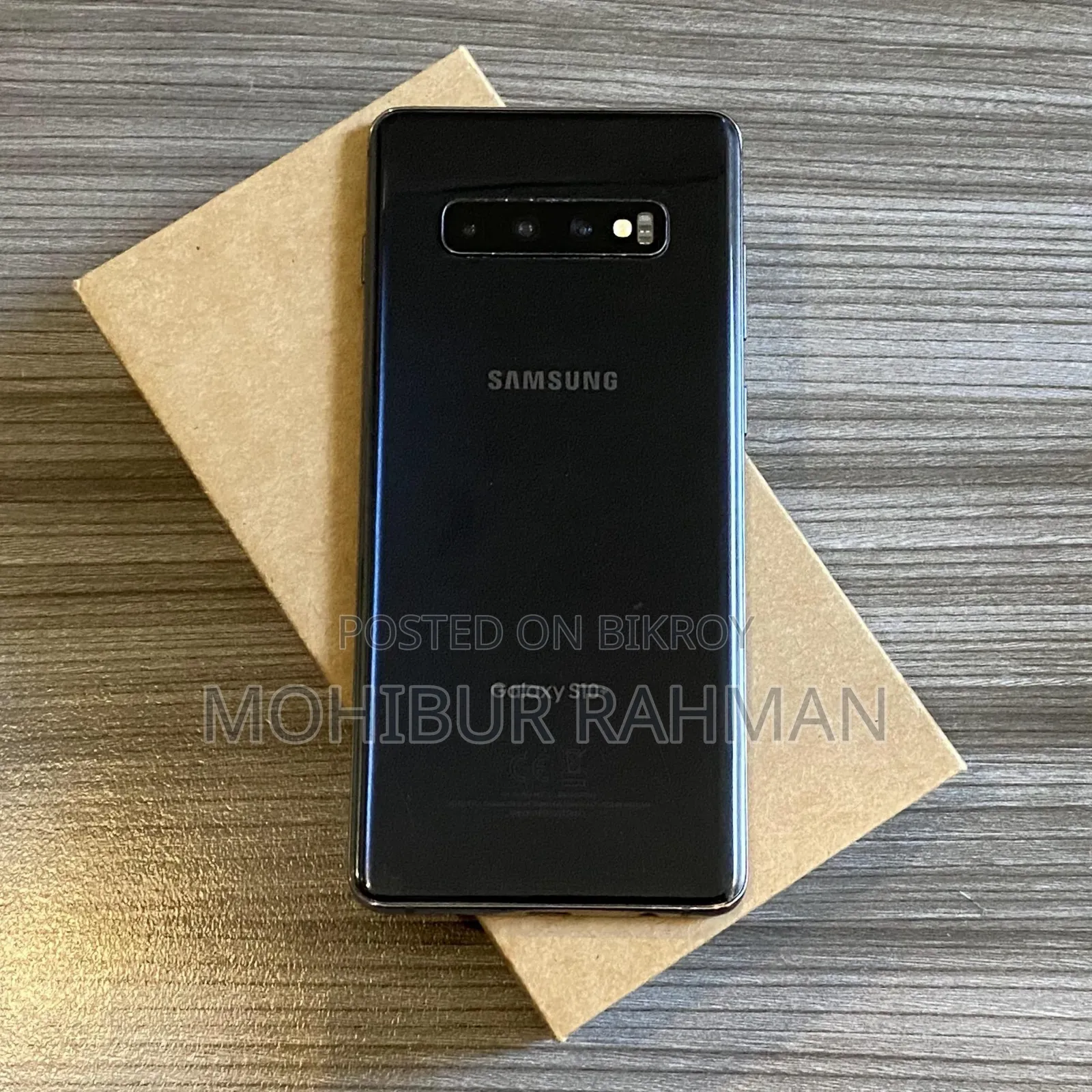 New Samsung Galaxy S10 Plus 128 GB Black