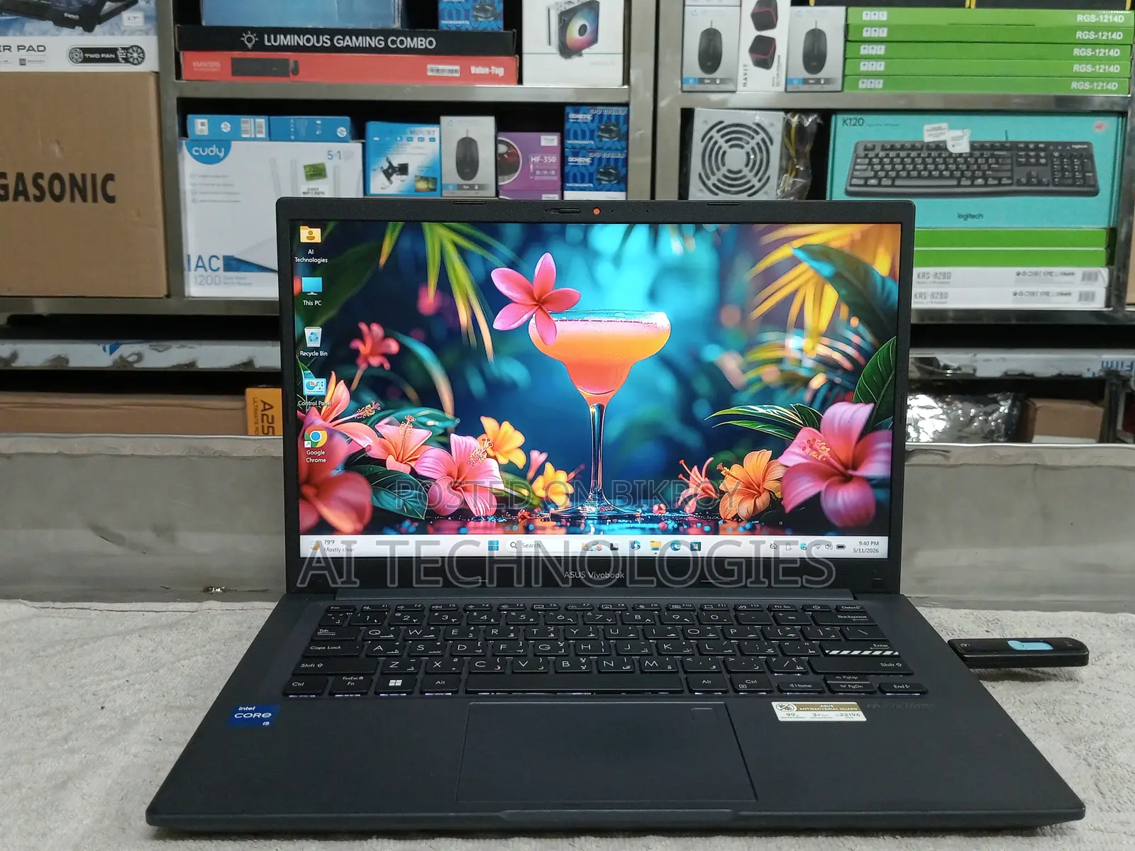 Laptop Asus 8GB Intel Core I5 SSD 512GB