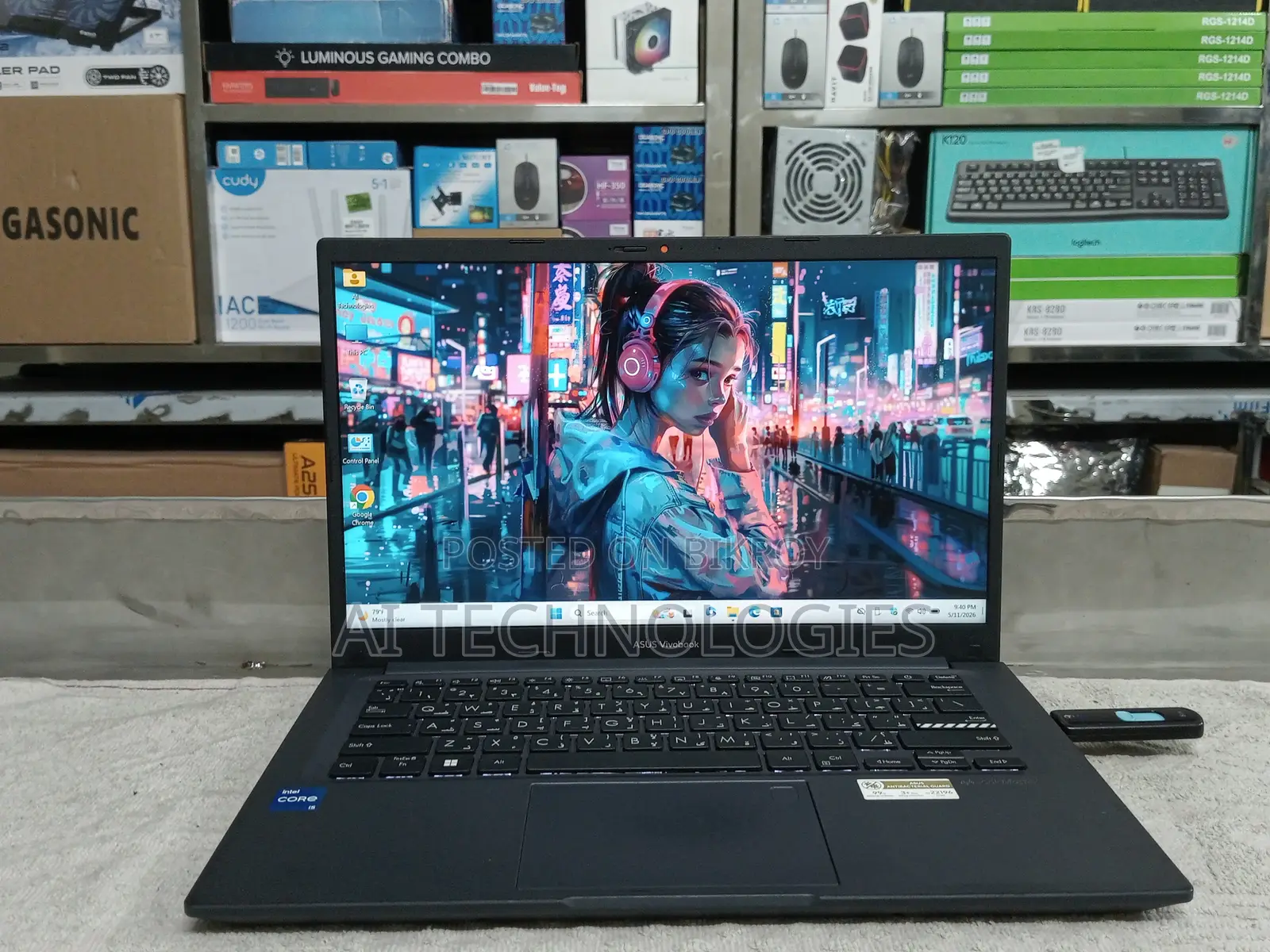 Laptop Asus 8GB Intel Core I5 SSD 512GB