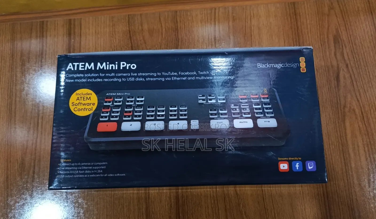 Atem Mini Pro - Live Video Switcher
