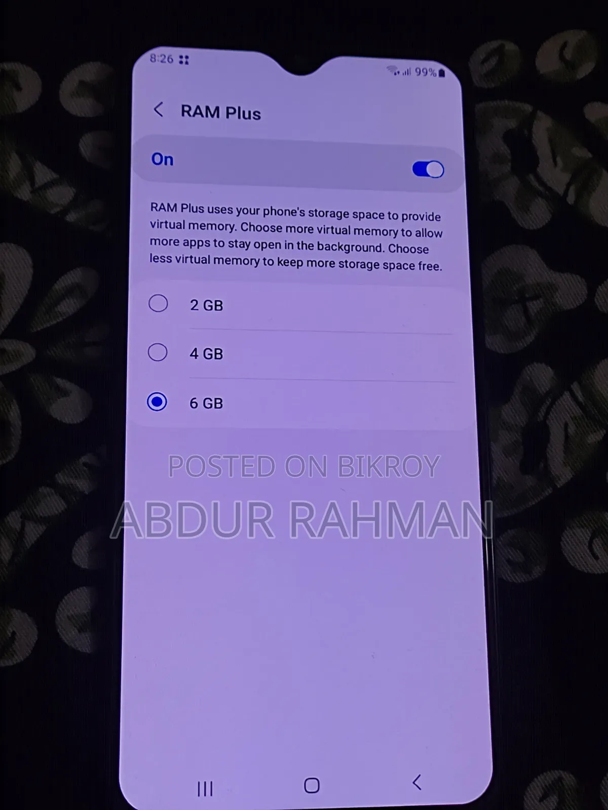 New Samsung Galaxy F22 128 GB Black