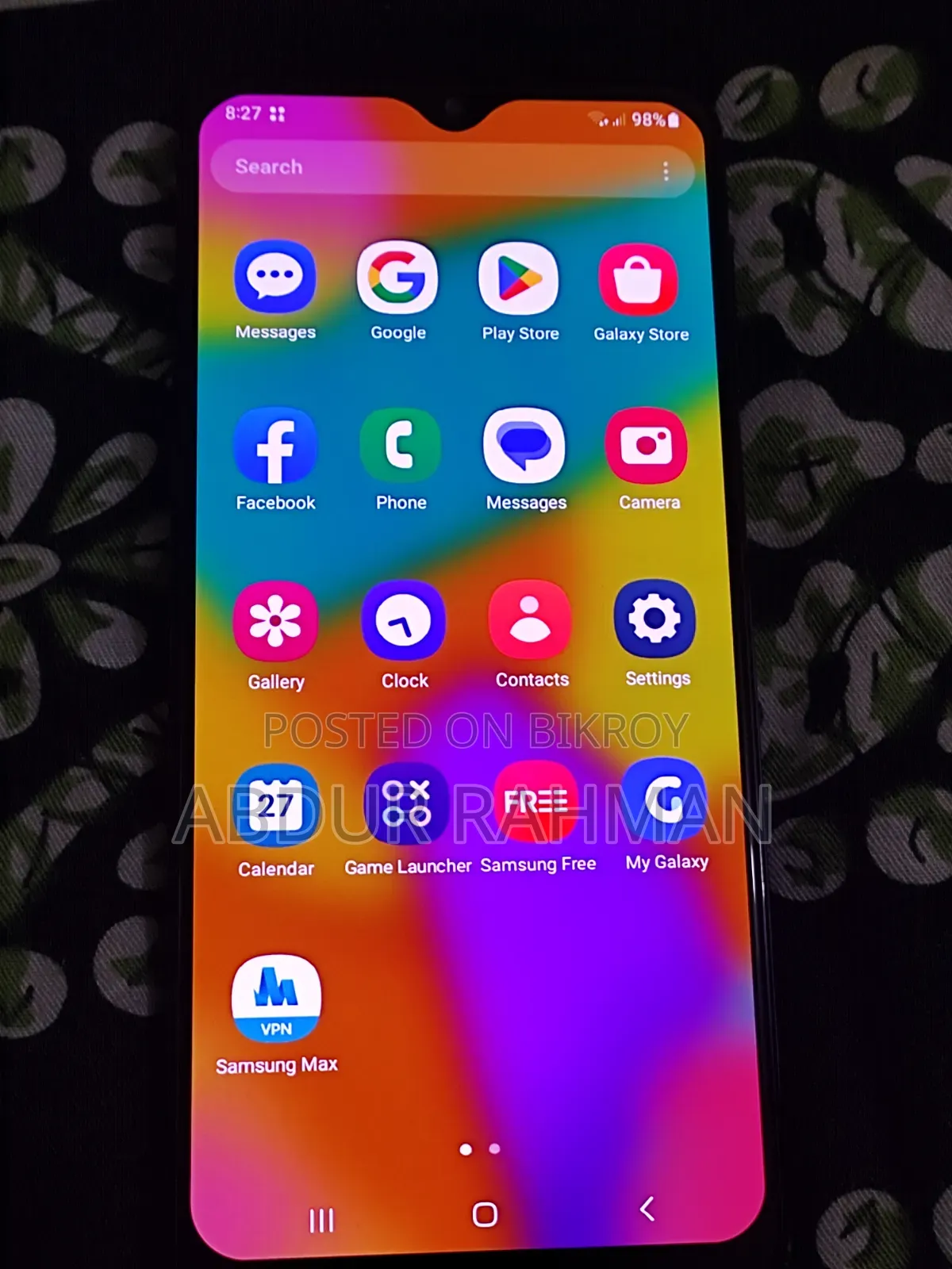 New Samsung Galaxy F22 128 GB Black
