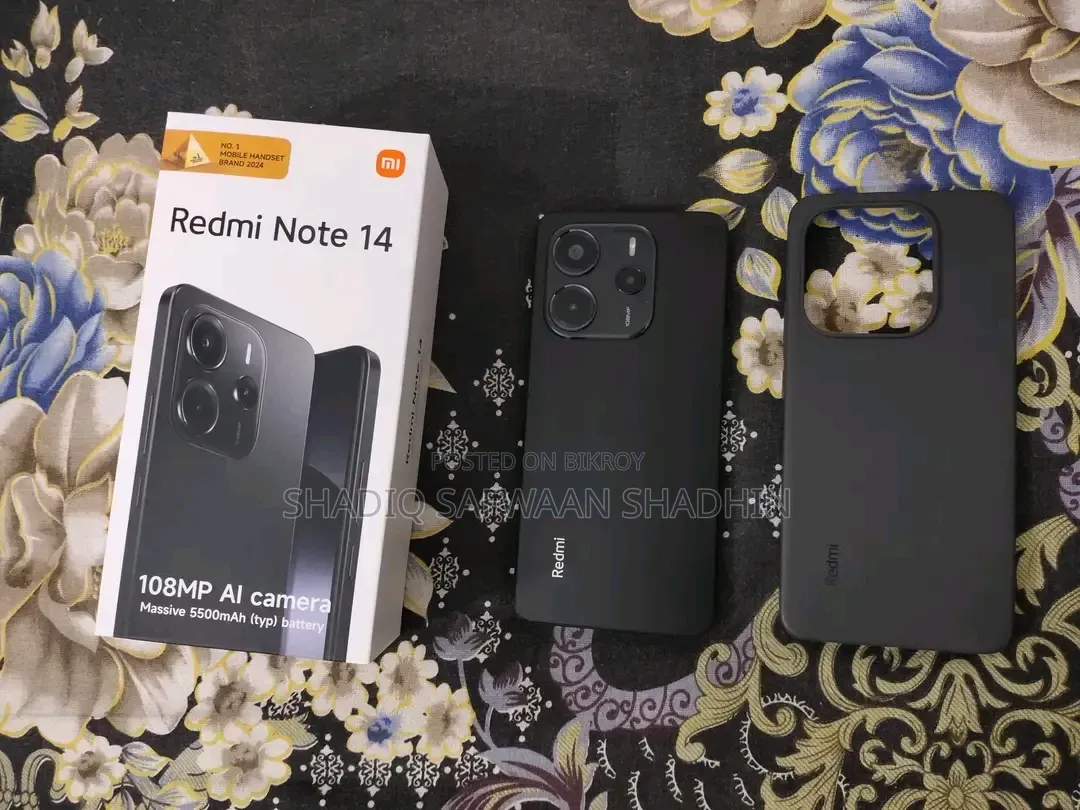 Xiaomi Redmi Note 14 4G 128 GB Black