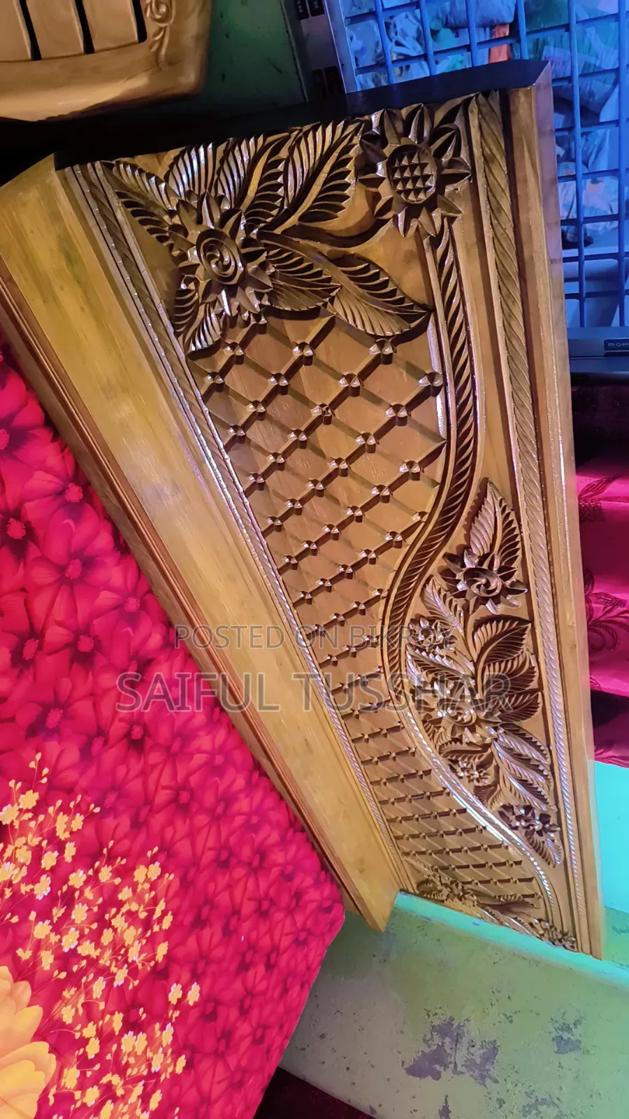 Chittagong Teak Wood Bed