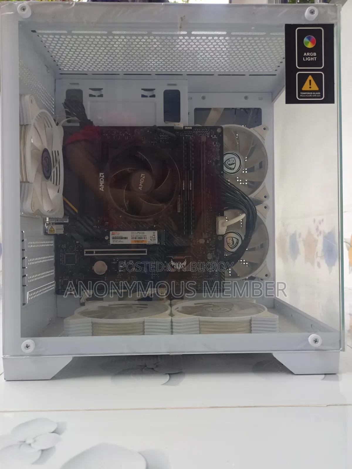 New Desktop Computer MSI model 16GB AMD Ryzen 7 SSD 1T