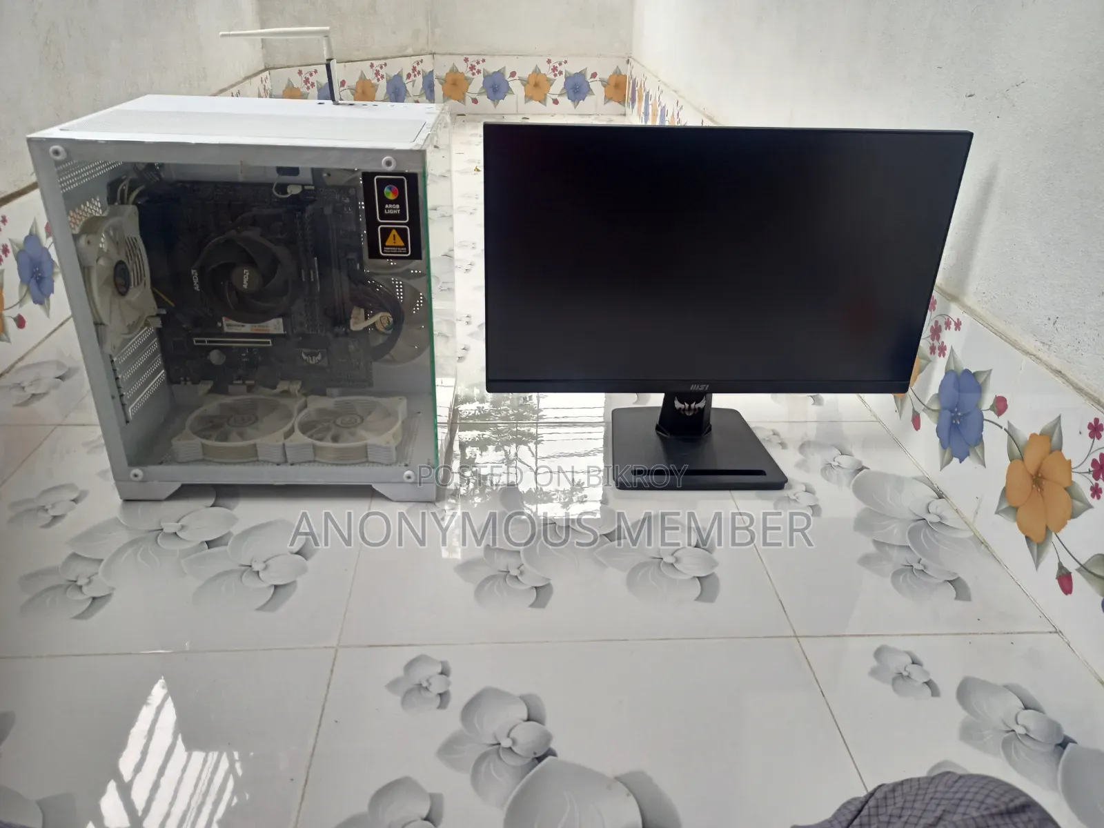 New Desktop Computer MSI model 16GB AMD Ryzen 7 SSD 1T