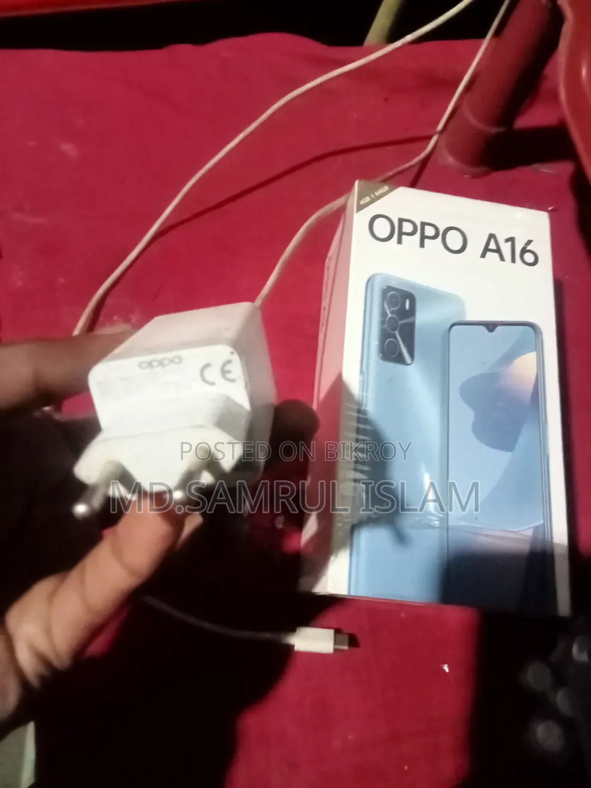 New Oppo A16 64 GB Black