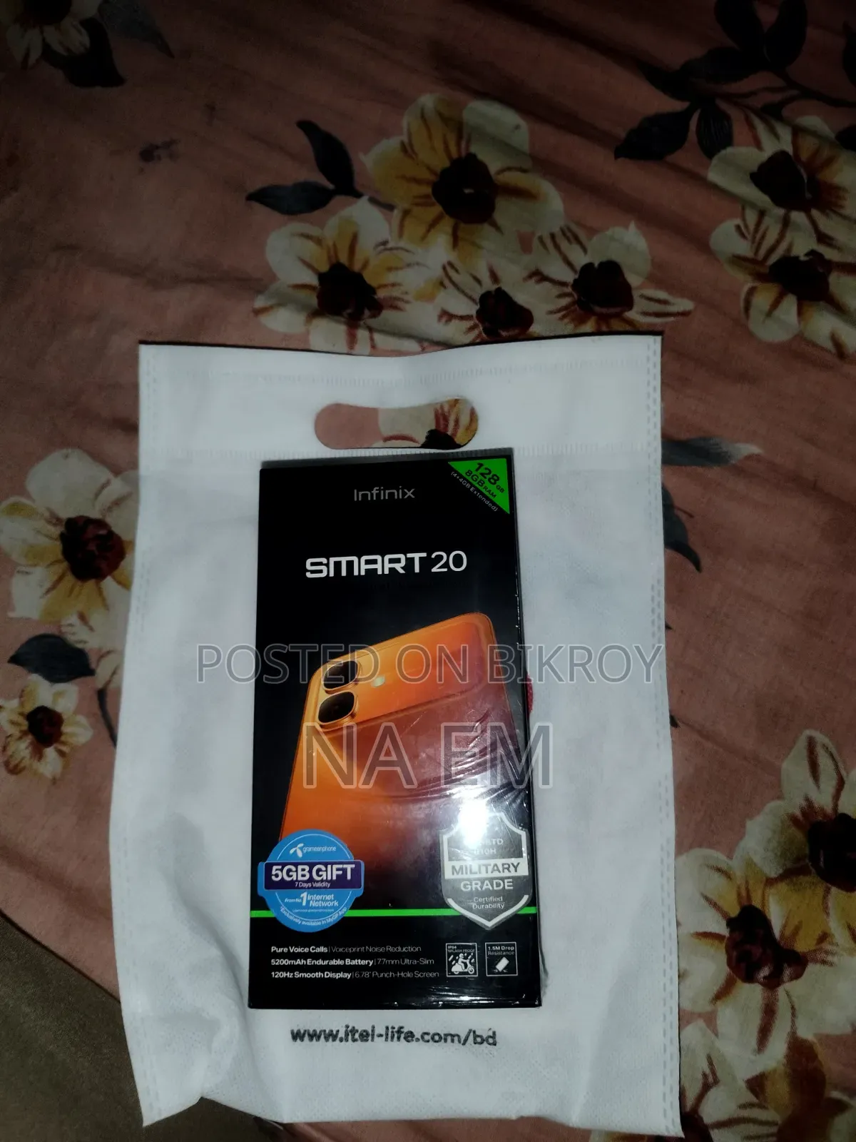 Infinix Smart 20 128 GB Black