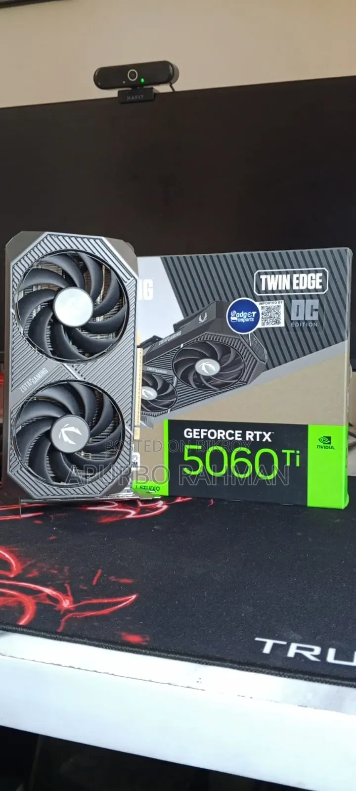 Zotac Twin Edge RTX 5060 Ti 16gb Oc