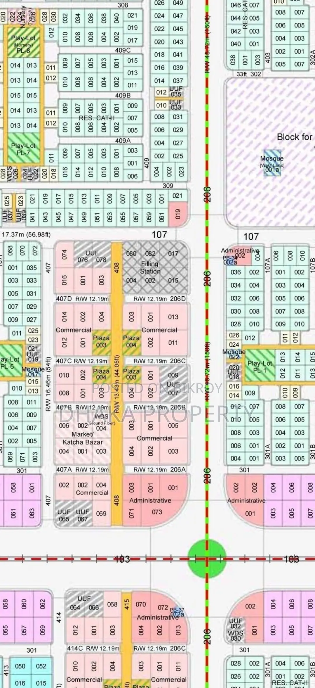 300ft Expressway 5 Katha South at Sector-11