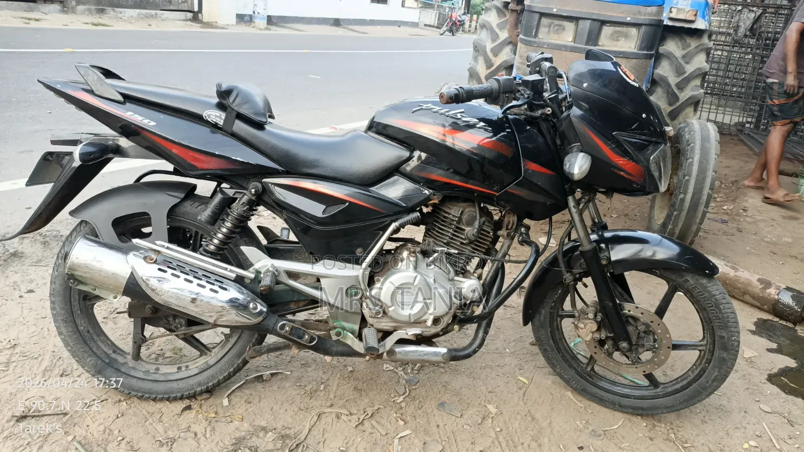 Bajaj Pulsar 180 2015 Black