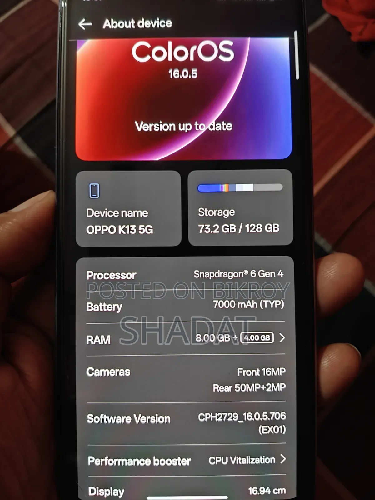 New Oppo 5G 256 GB Black
