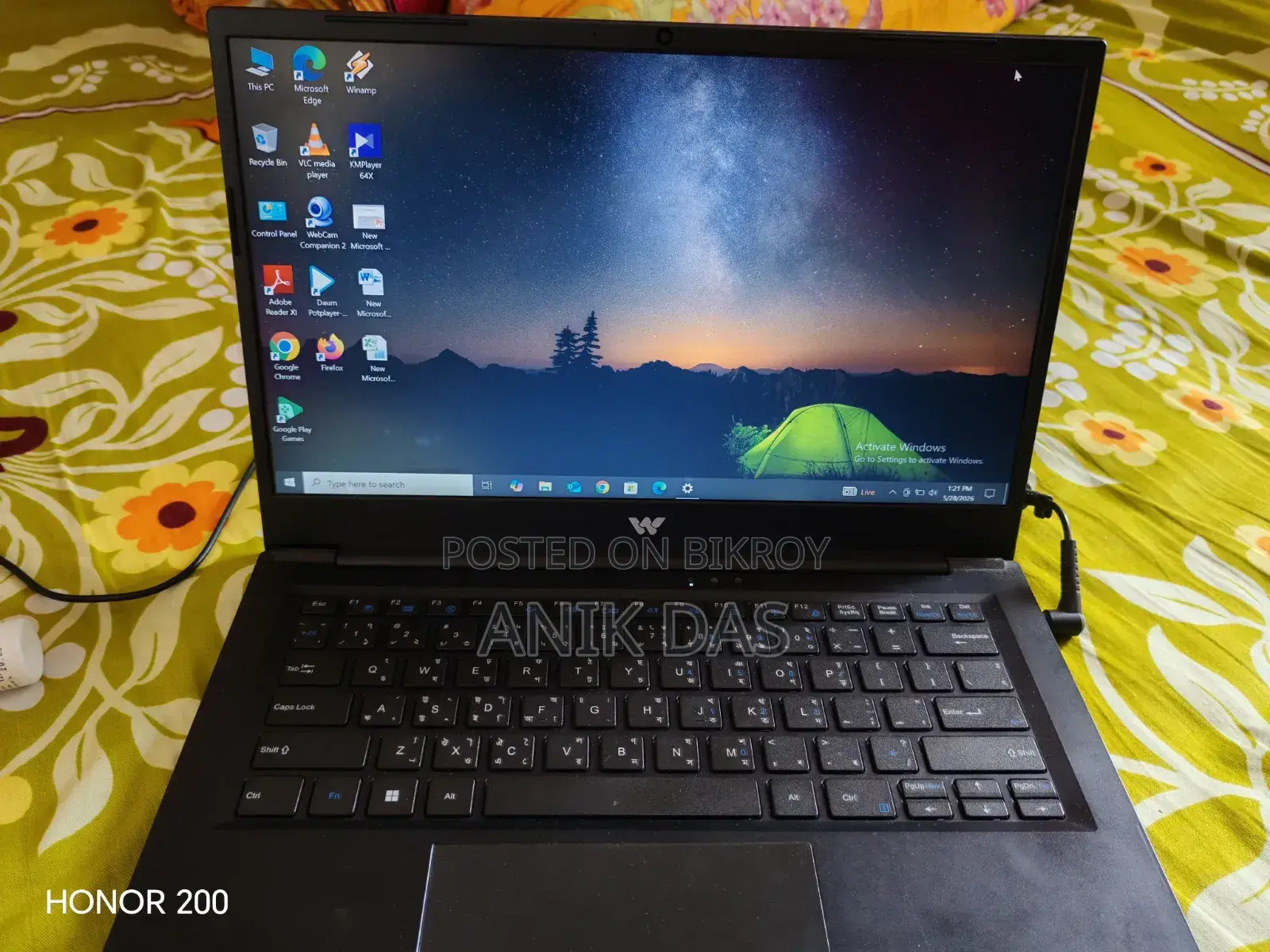 Laptop Turbo-X 8GB Intel Celeron SSD 250GB