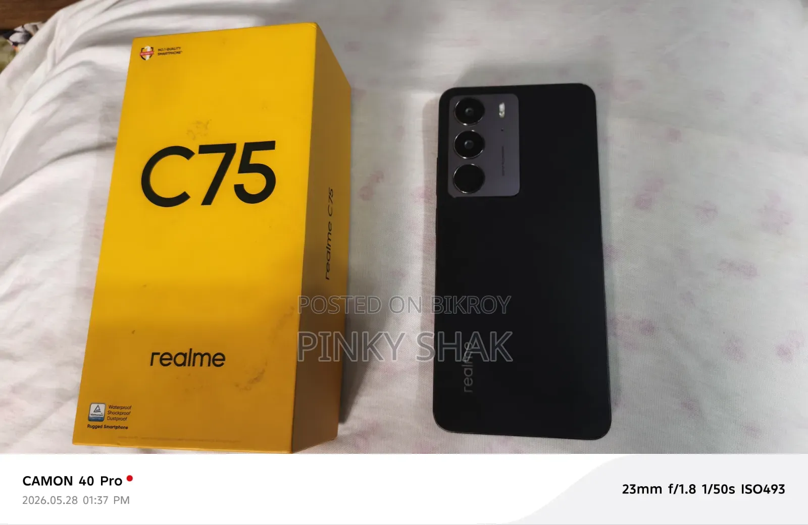 Realme C75 128 GB Black