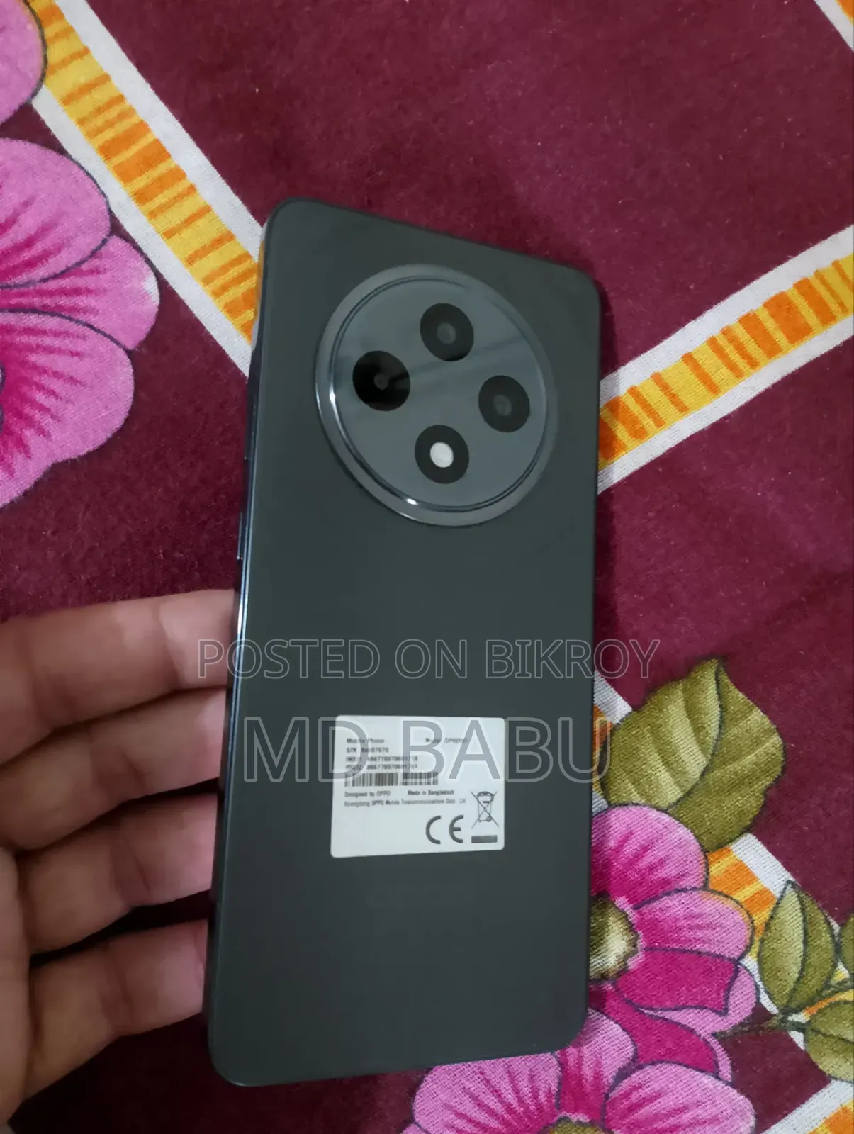 New Oppo Reno12 F 256 GB Black