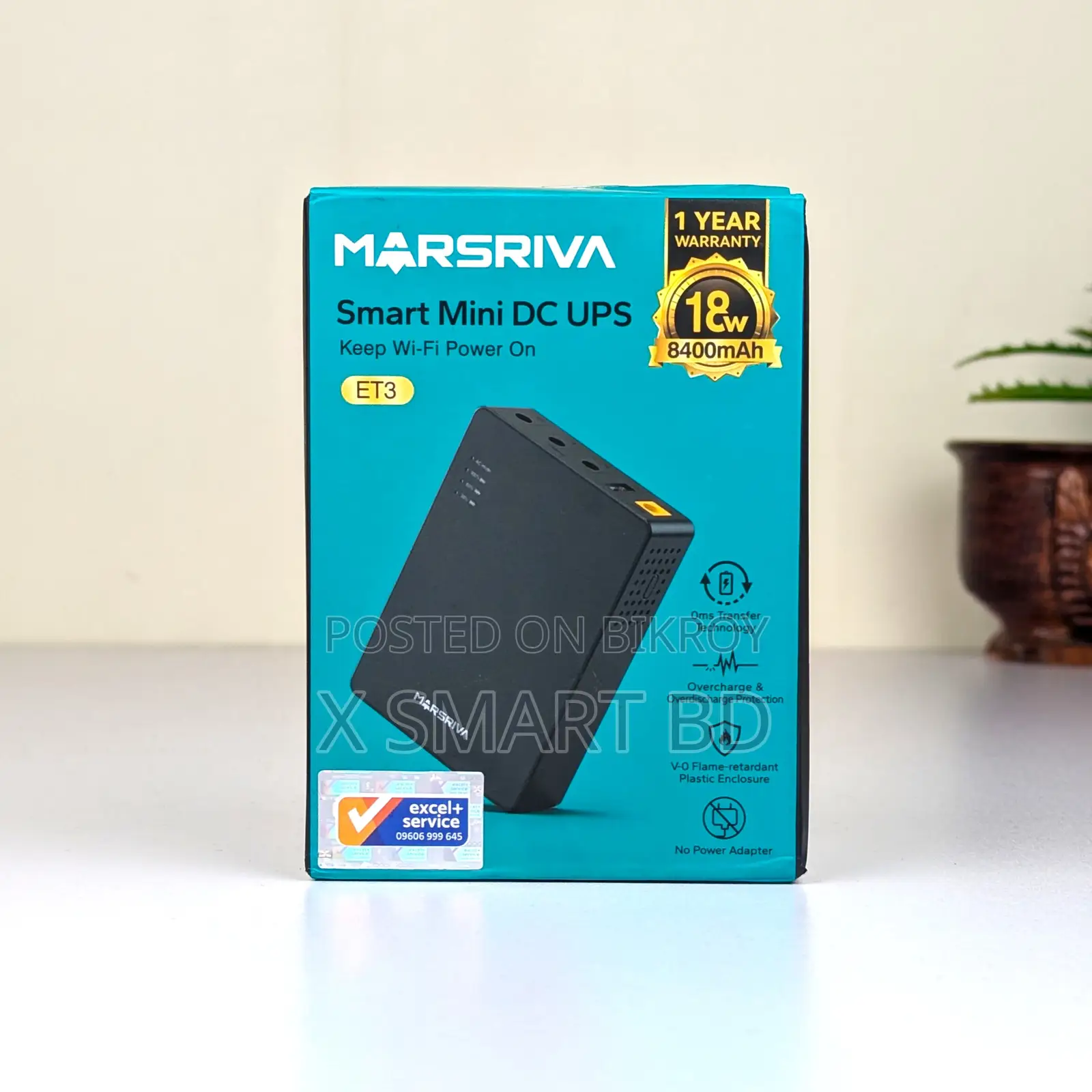 Marsriva Smart Mini Dc Ups – Et3