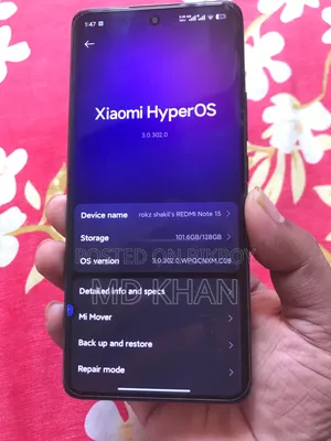 Xiaomi Redmi Note 15 128 GB Black