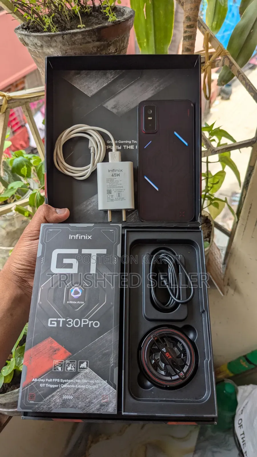 Infinix GT 30 Pro 256 GB Black