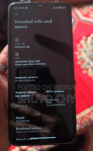 Xiaomi Redmi 13C 256 GB Black