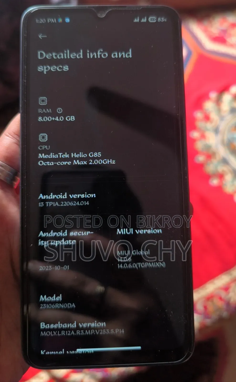Xiaomi Redmi 13C 256 GB Black