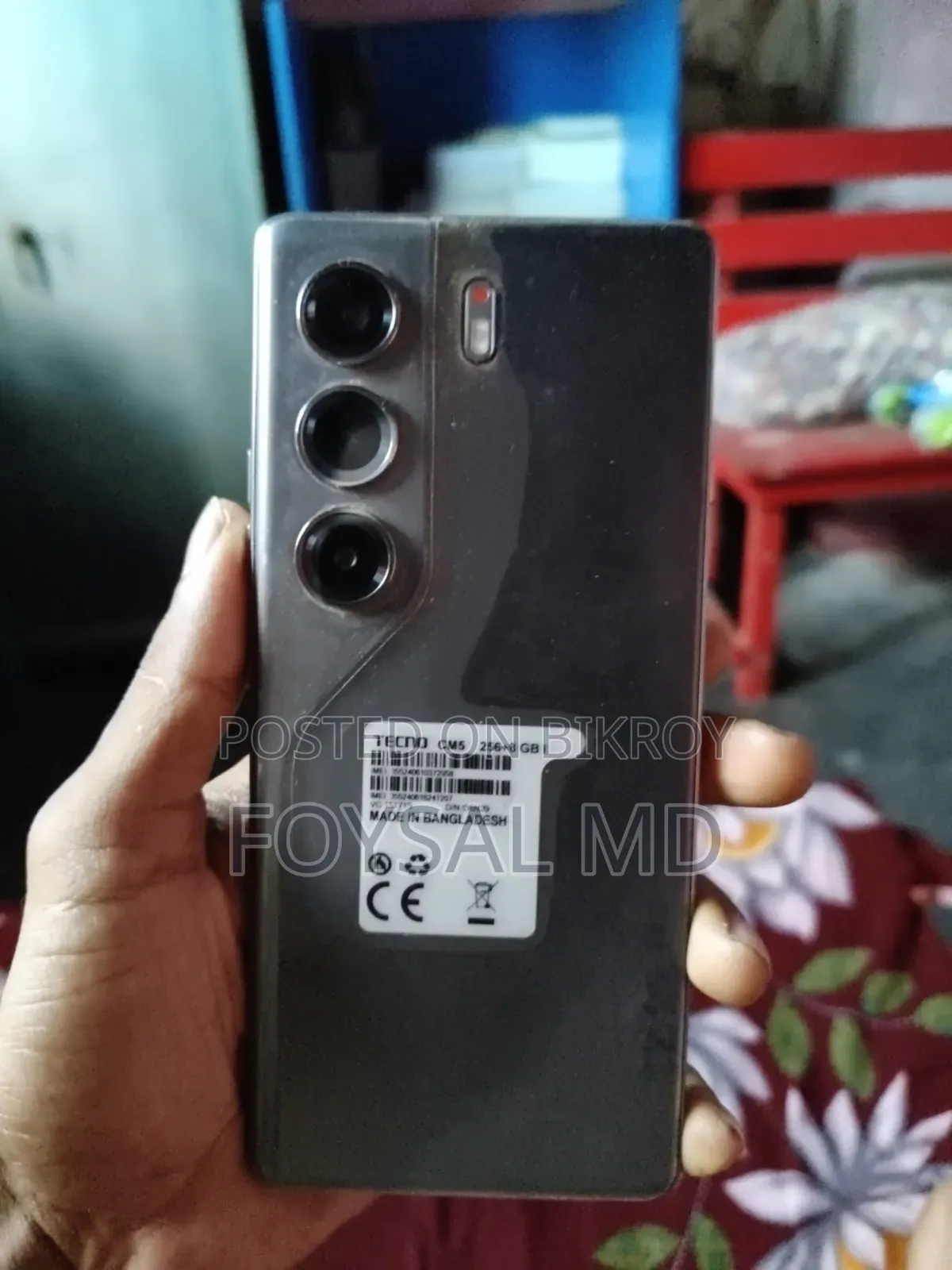 Tecno Camon 40 256 GB Black