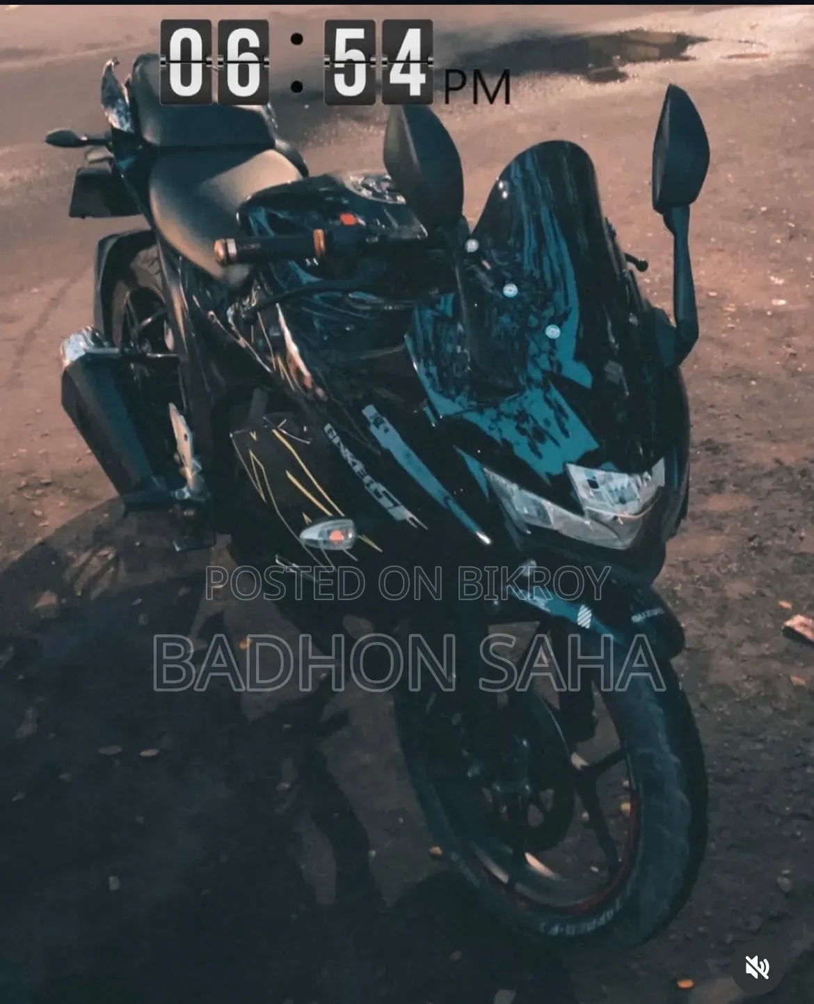 নতুন সুজুকি জিক্সার এসএফ এফআই ২০২২ কালো
