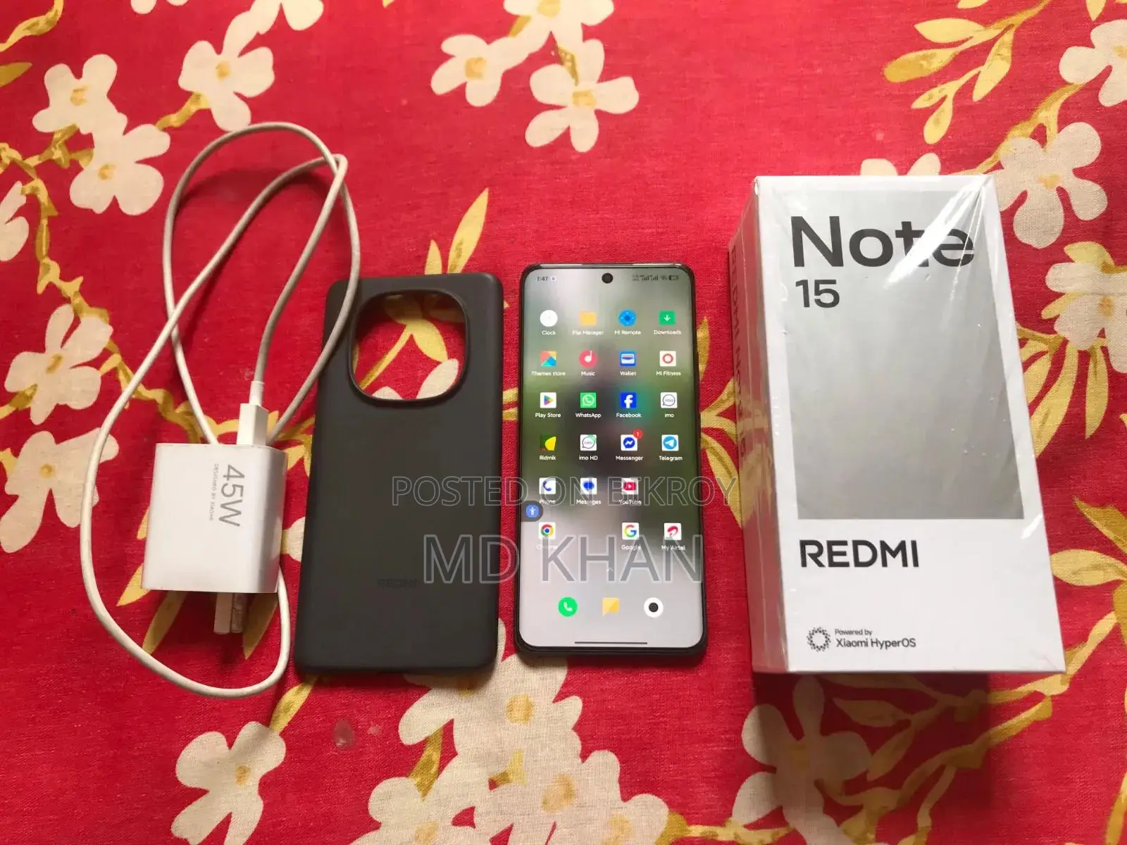 Xiaomi Redmi Note 15 128 GB Black