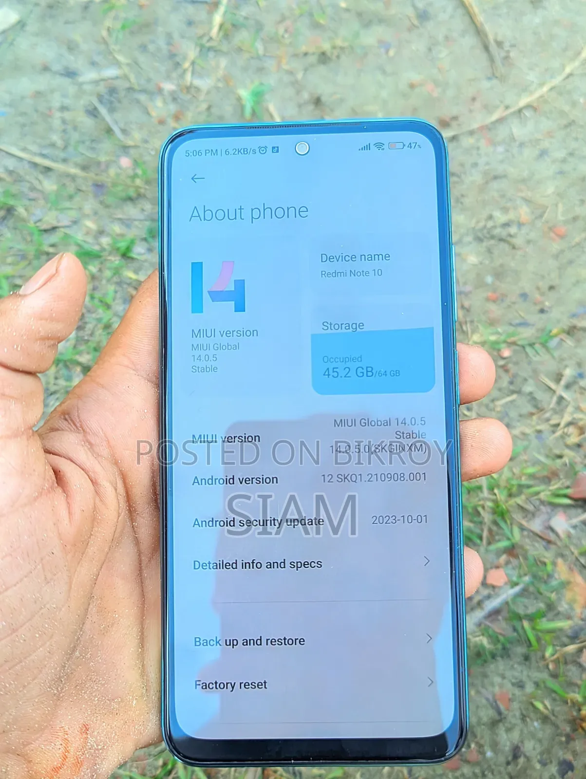 Xiaomi Mi 10 128 GB Blue