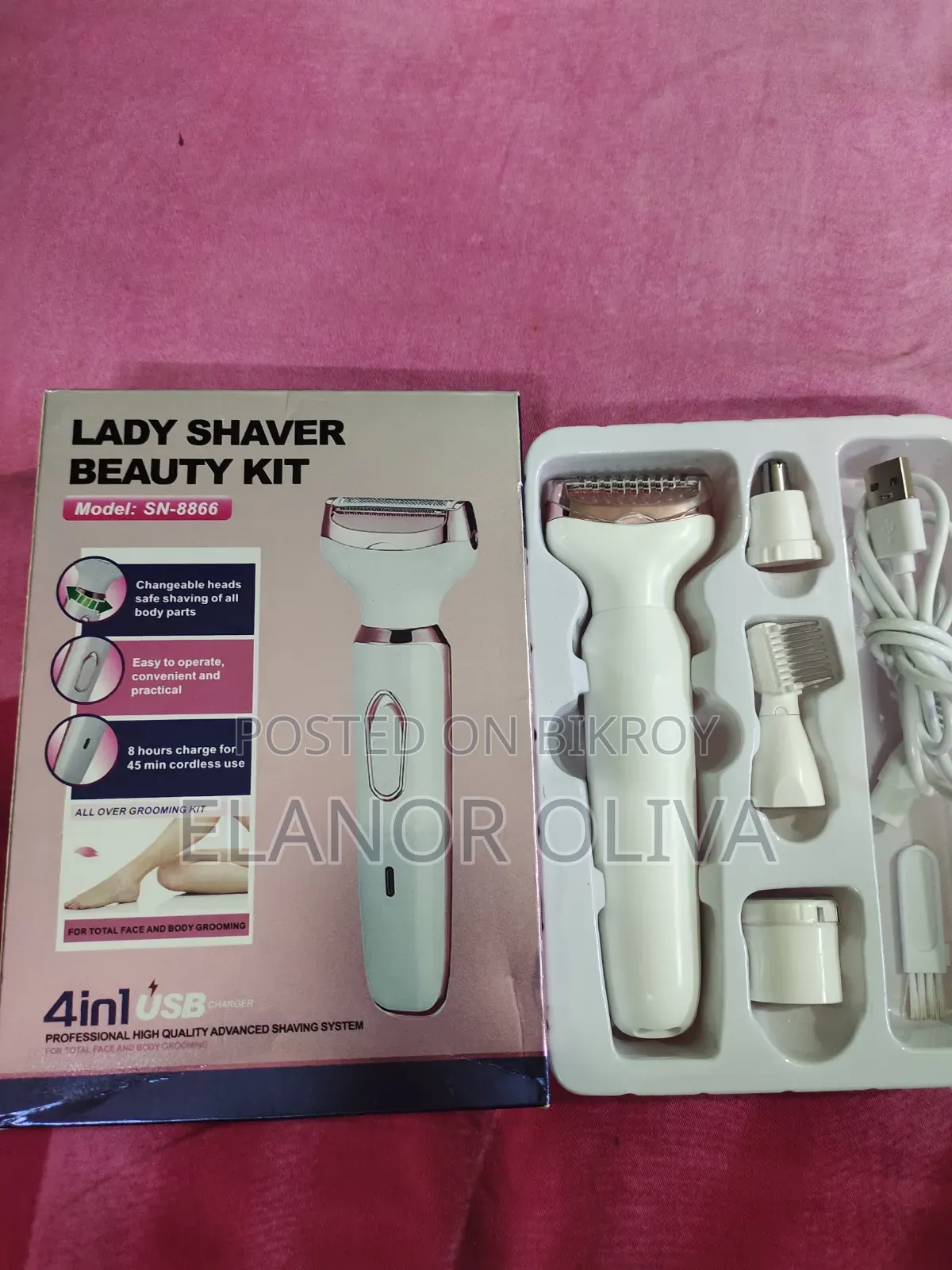 Ladies Trimmer and Shaver