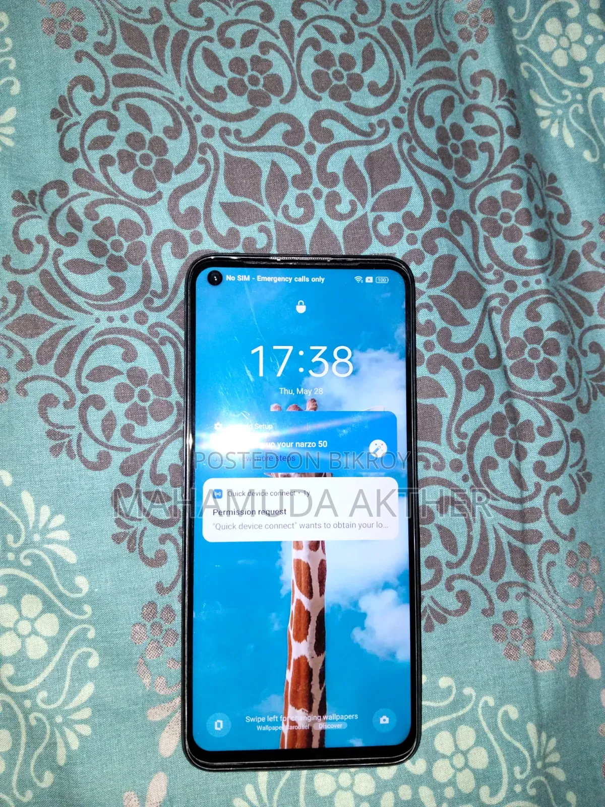 Realme Narzo 50 64 GB Black
