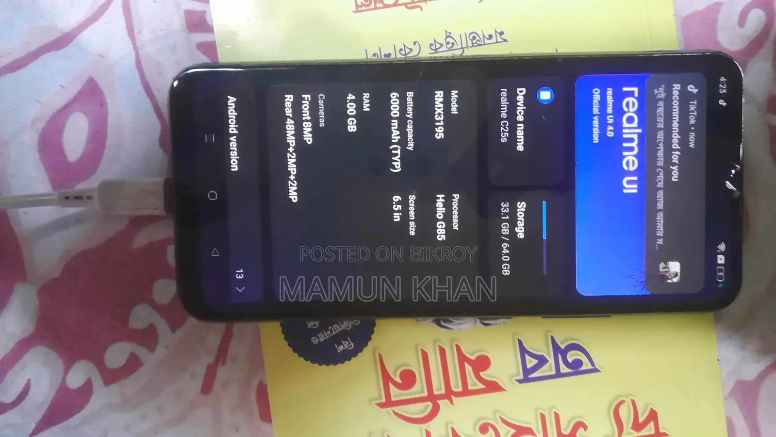 Realme C25Y 64 GB Black