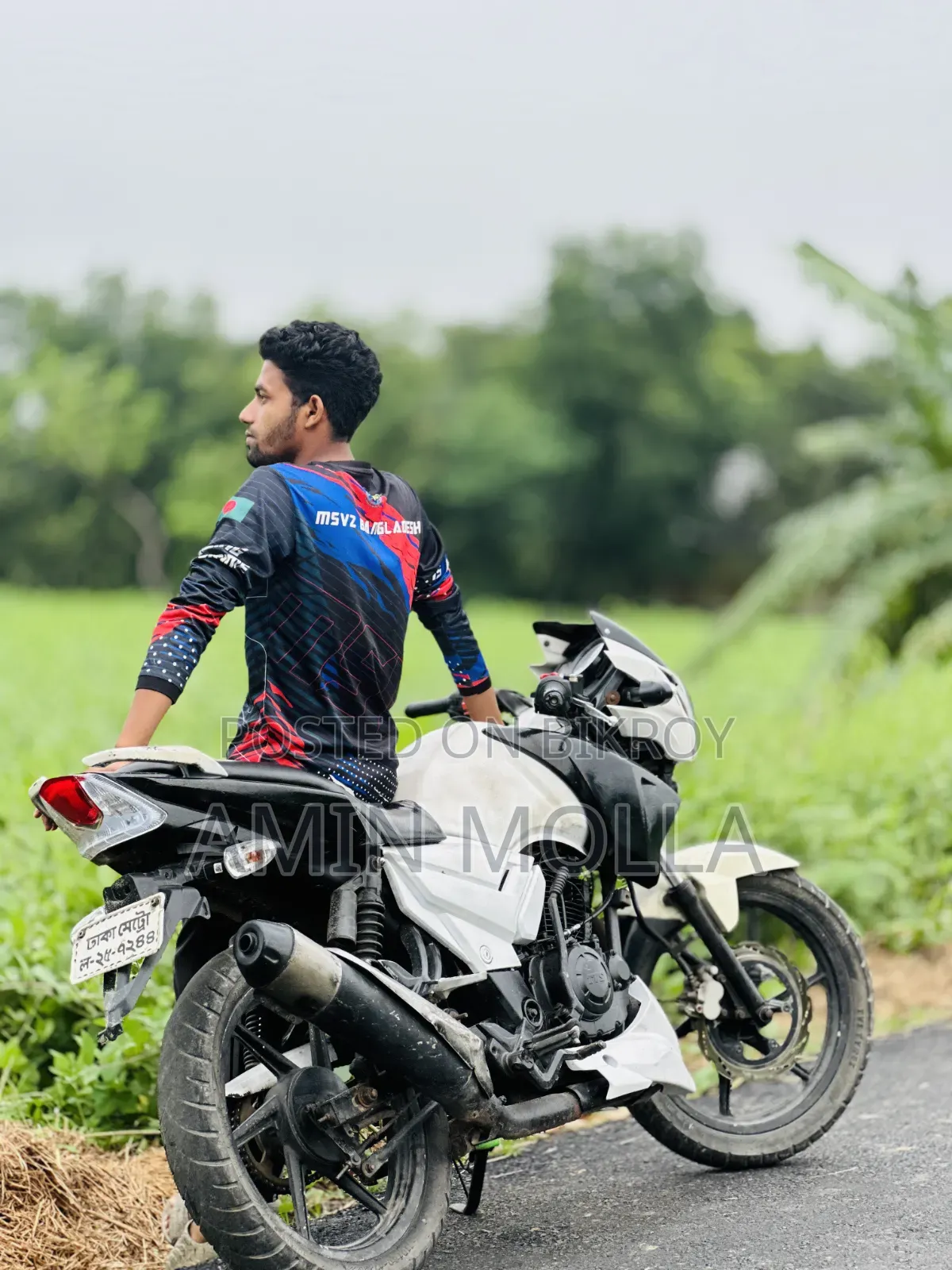 TVS Apache RTR 160 2V 2014 White