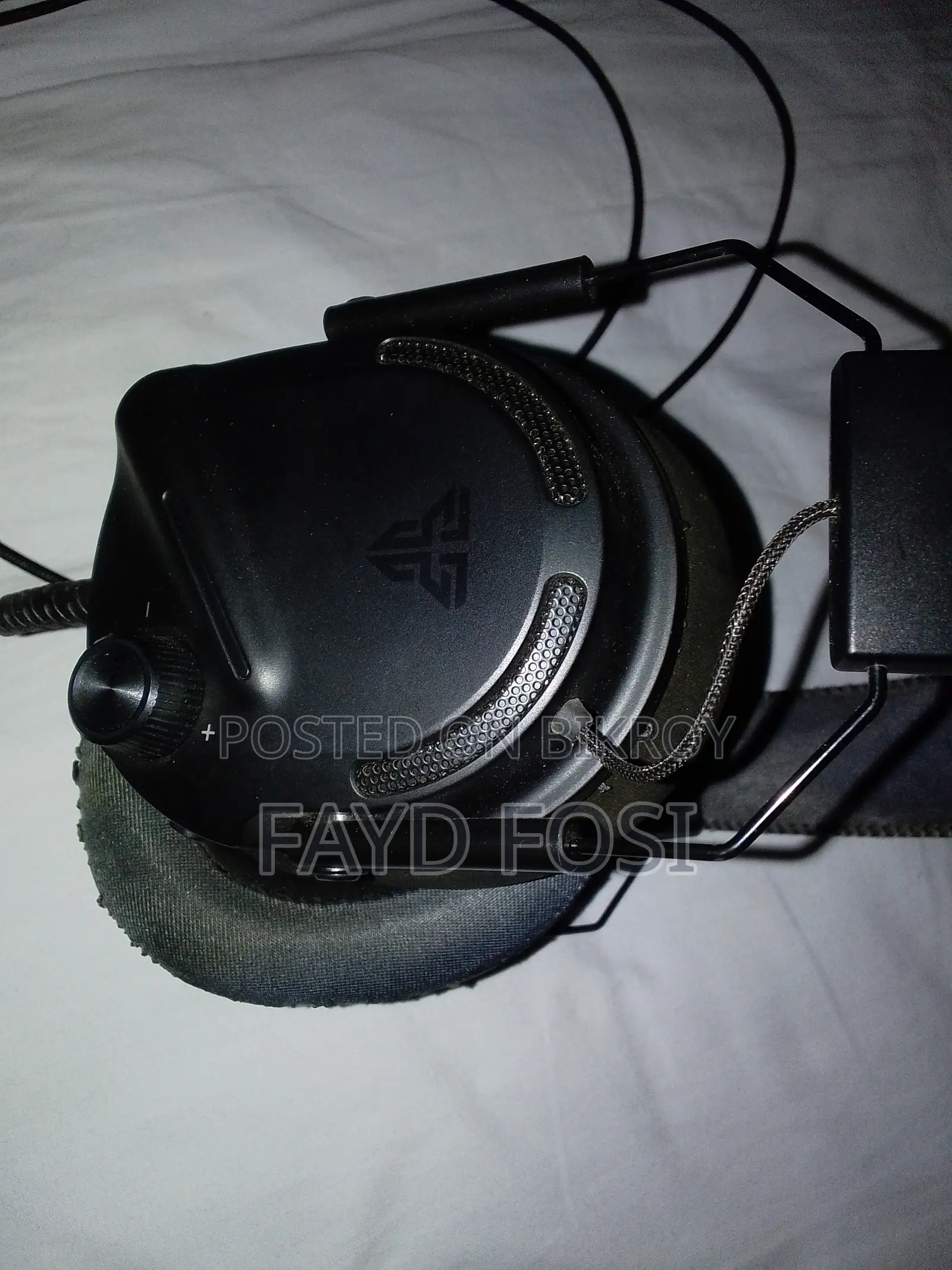 Fantech Mh91 Alto Wired on-Ear Black Gaming Headphone