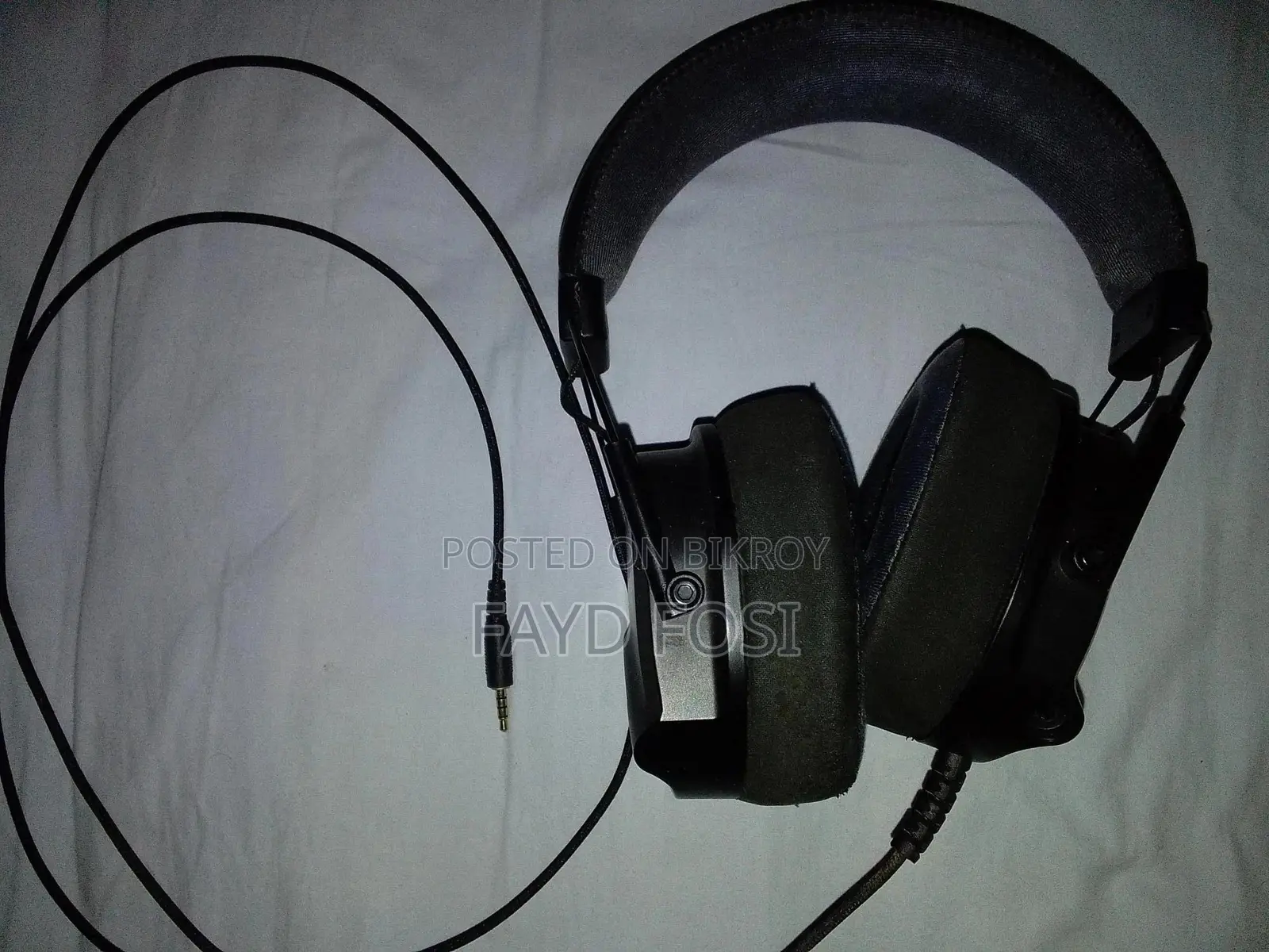 Fantech Mh91 Alto Wired on-Ear Black Gaming Headphone