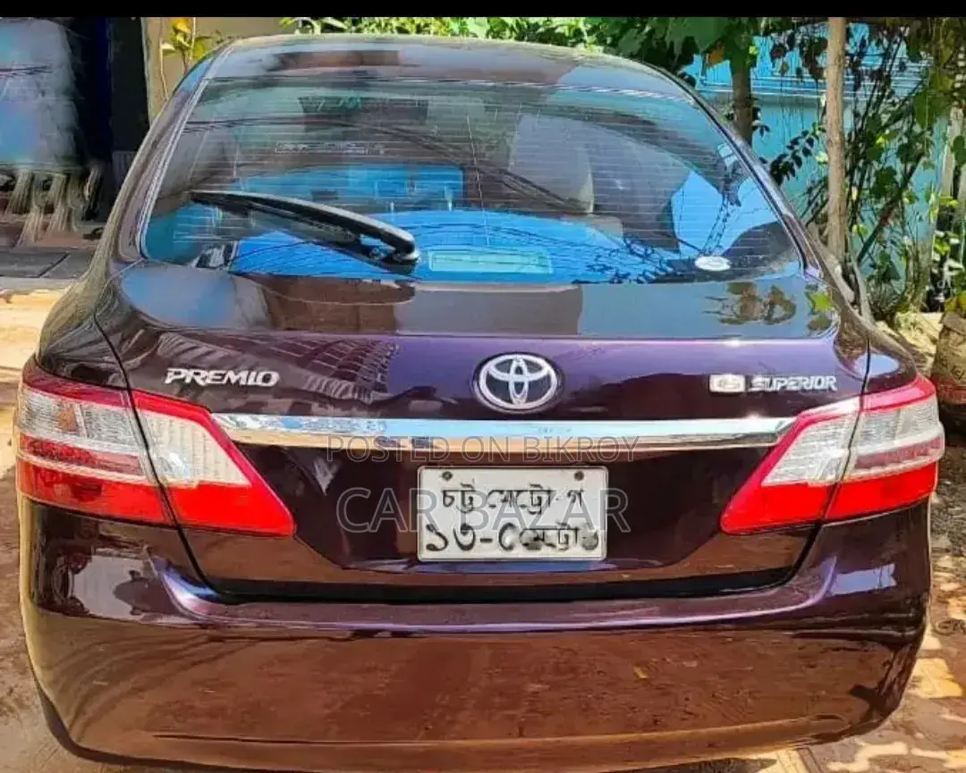 Toyota Premio 1.5 Front Wheel Drive 2009 Maroon