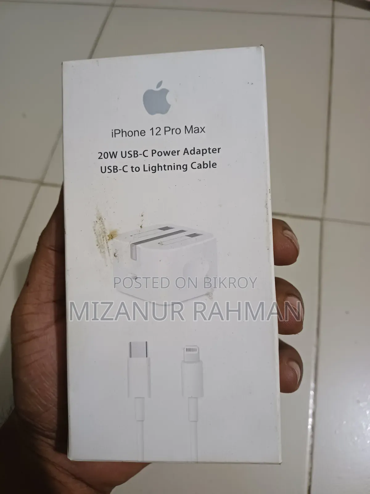 Apple I Phone Origilan 20 W Pd Charger
