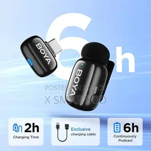 Boya Mini-17 Tiniest Wireless Microphone for Type C Device's