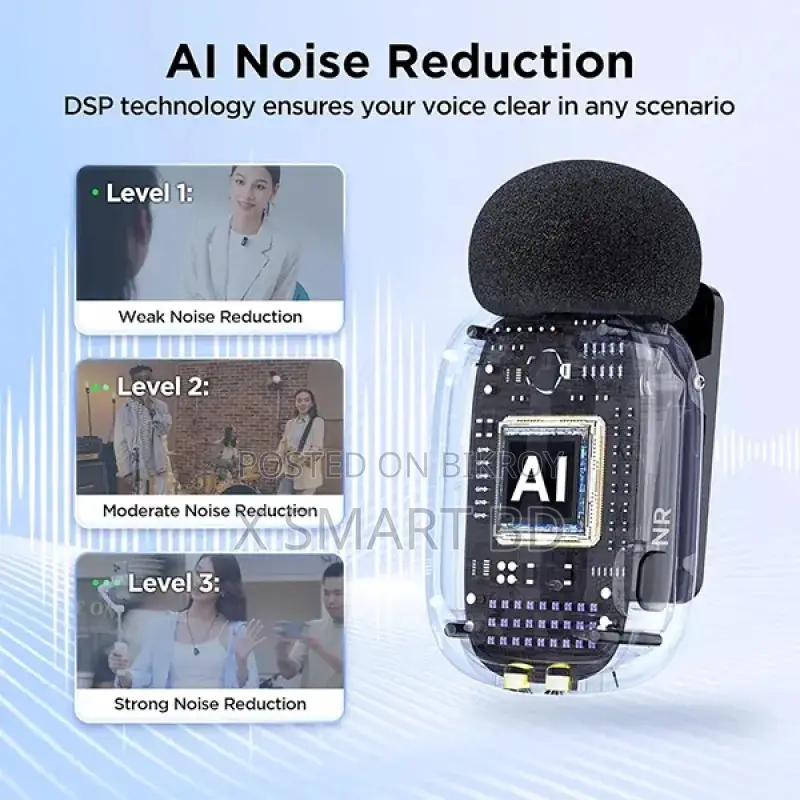 Boya Mini-17 Tiniest Wireless Microphone for Type C Device's