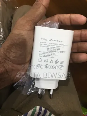 iQOO Z9 Turbo Phone Original Box and Charger Adapter