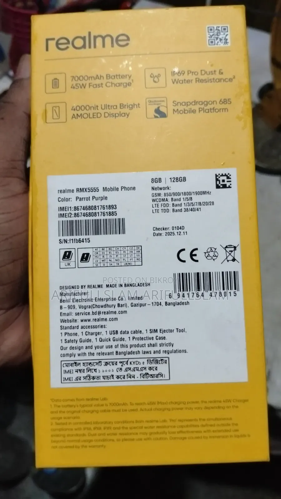 Realme C85 Pro 128 GB Silver
