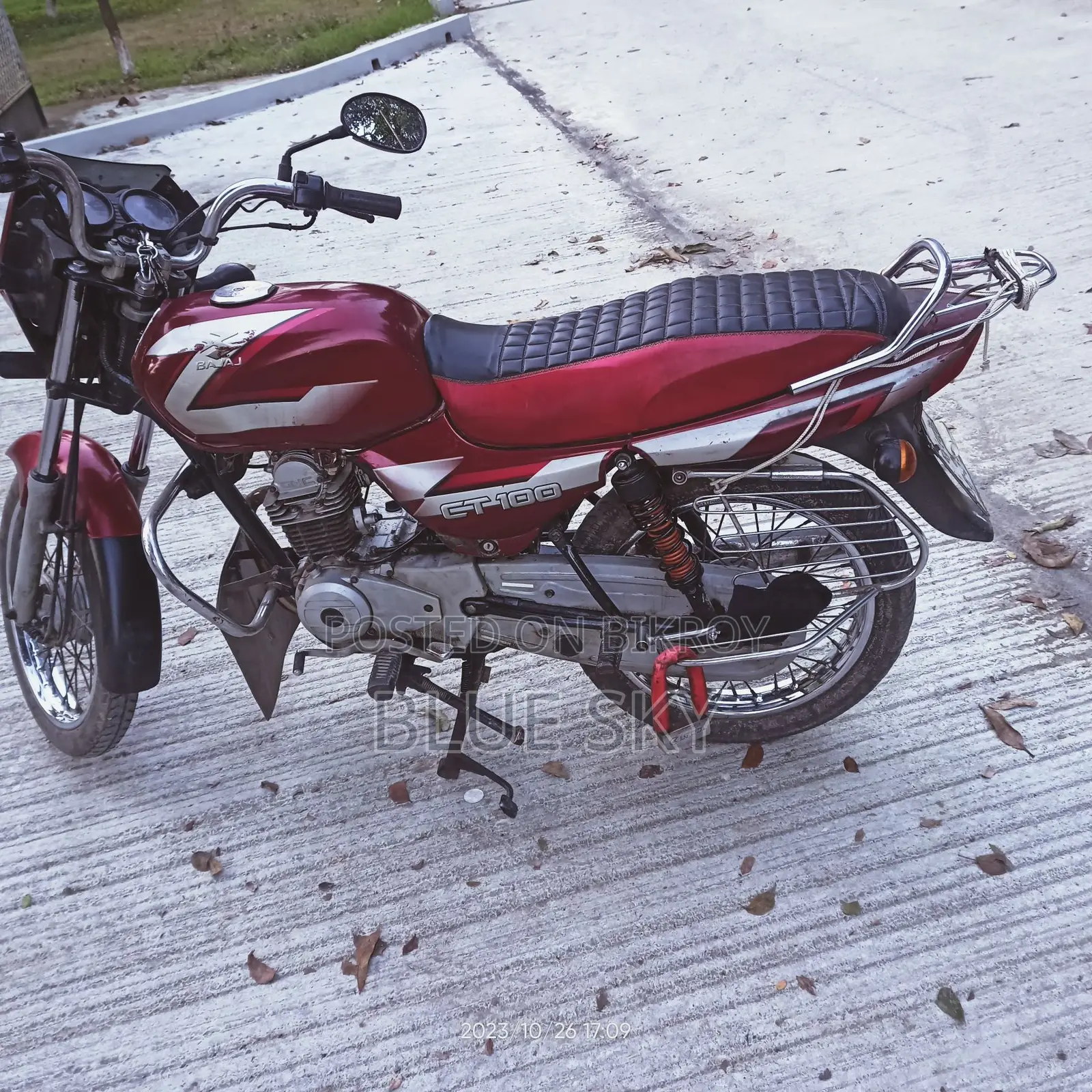 Bajaj CT 100 2014 Red