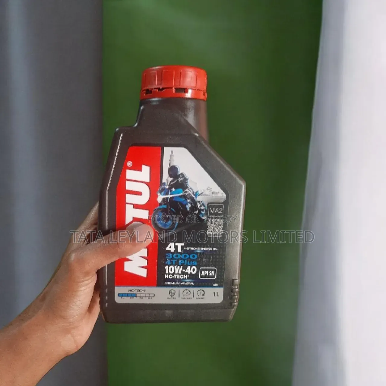 Motul 3000 4T Plus Mineral 10W30 Motor-Bike Engine Oil 1 Liter