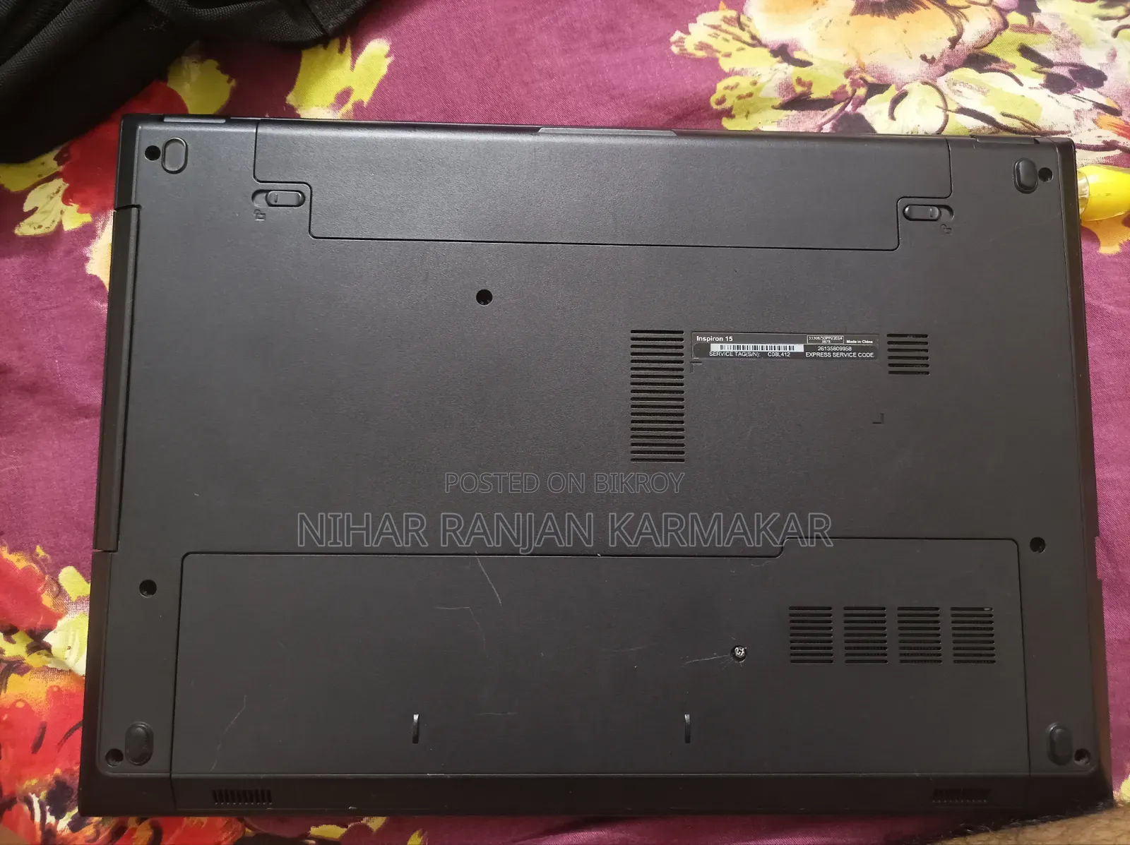Laptop Dell Inspiron 15 4GB Intel Celeron HDD 500GB