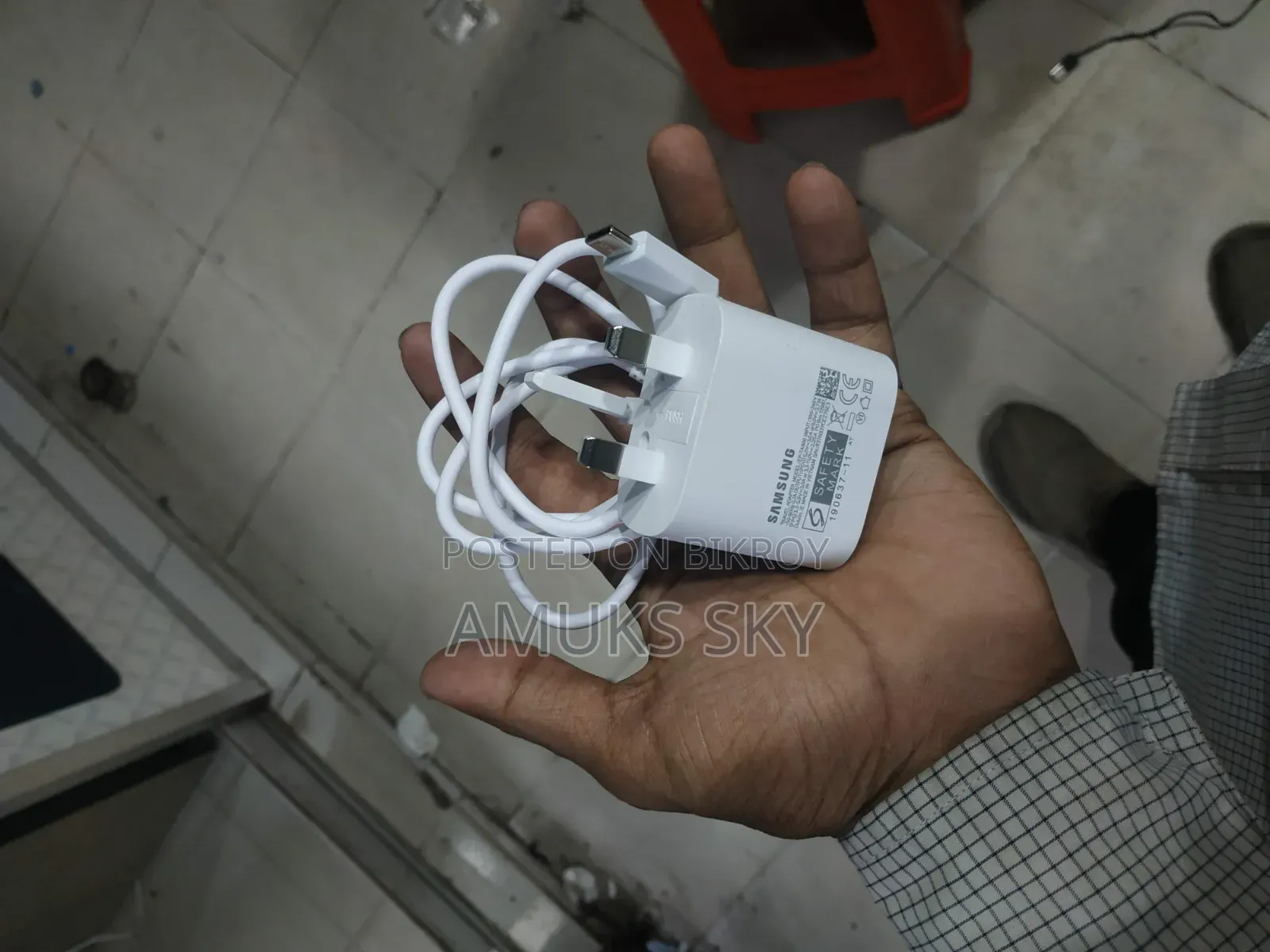Samsung A55 5G Phone Used 25W Super Fast Charger for Sale