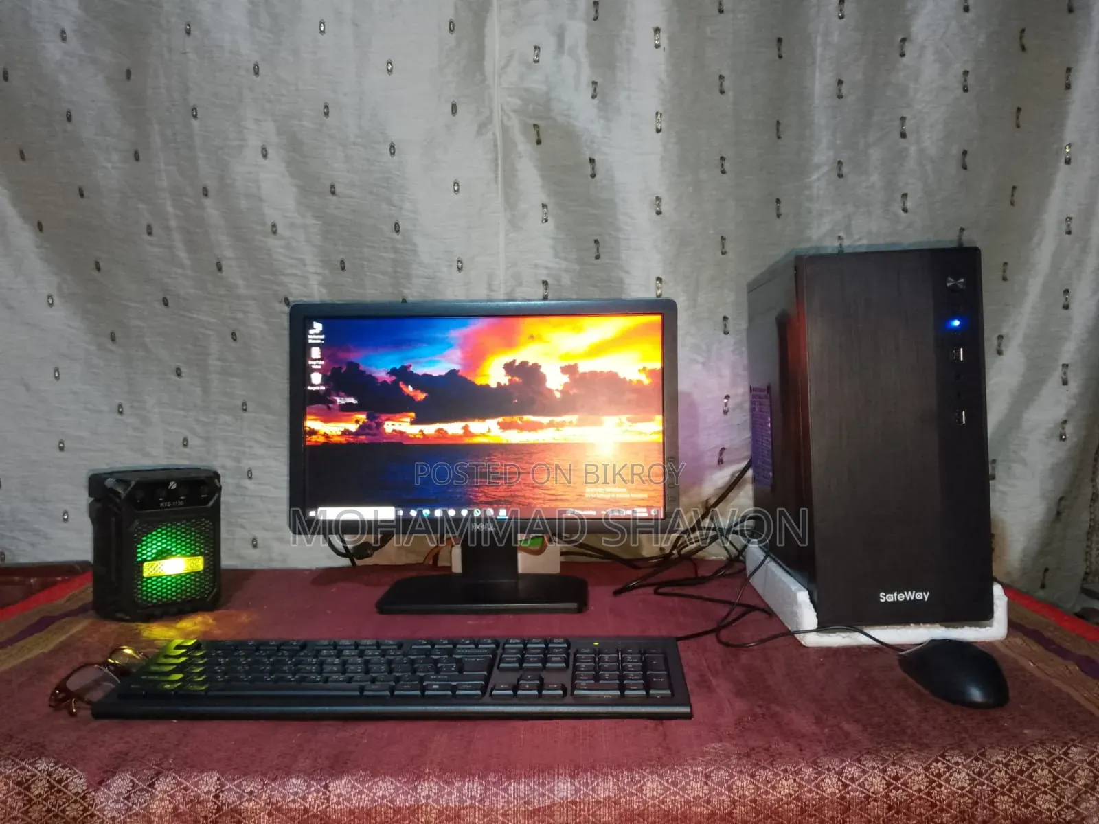 New Desktop Computer 8GB Intel Core i5 HDD+SSD 256GB